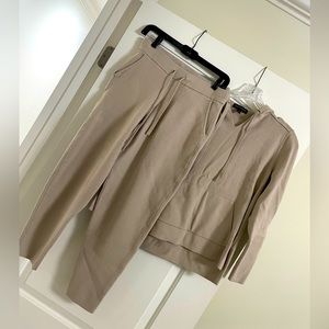 Banana Republic Knit Jogger Set. Small pants and Medium Hoodie Sweater